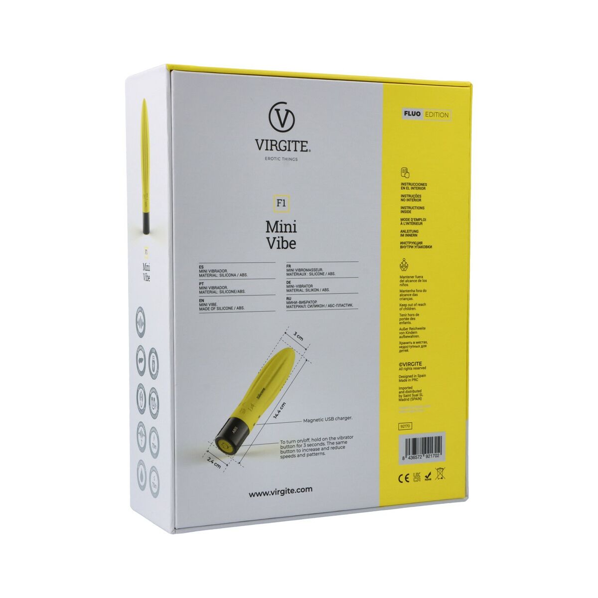 Vibrator Virgite Silikon - 8