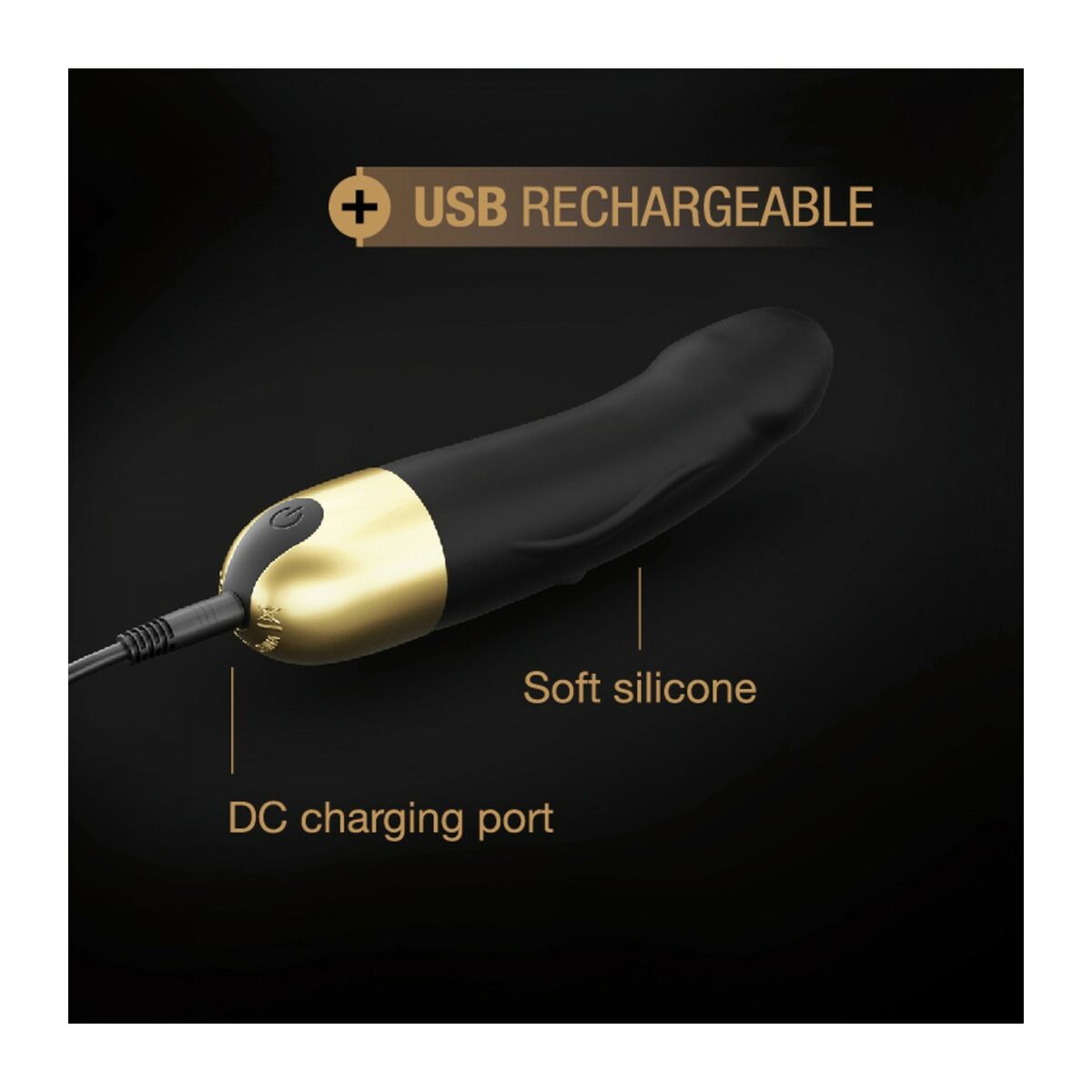 Vibrator Dorcel DOR193-SCHWARZ Svart S - 5