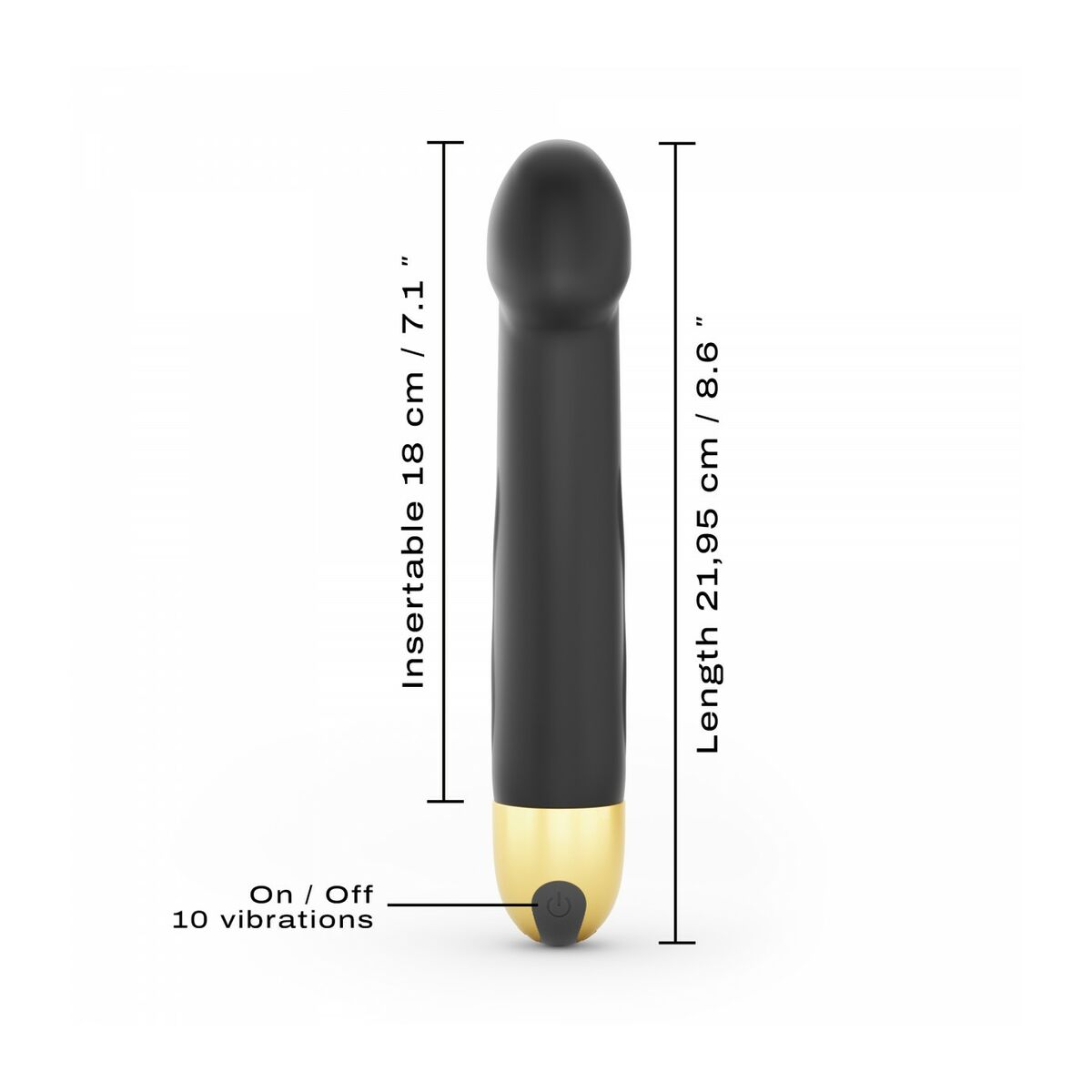 Vibrator Marc Dorcel Real Vibration M 2.0 Svart - 3