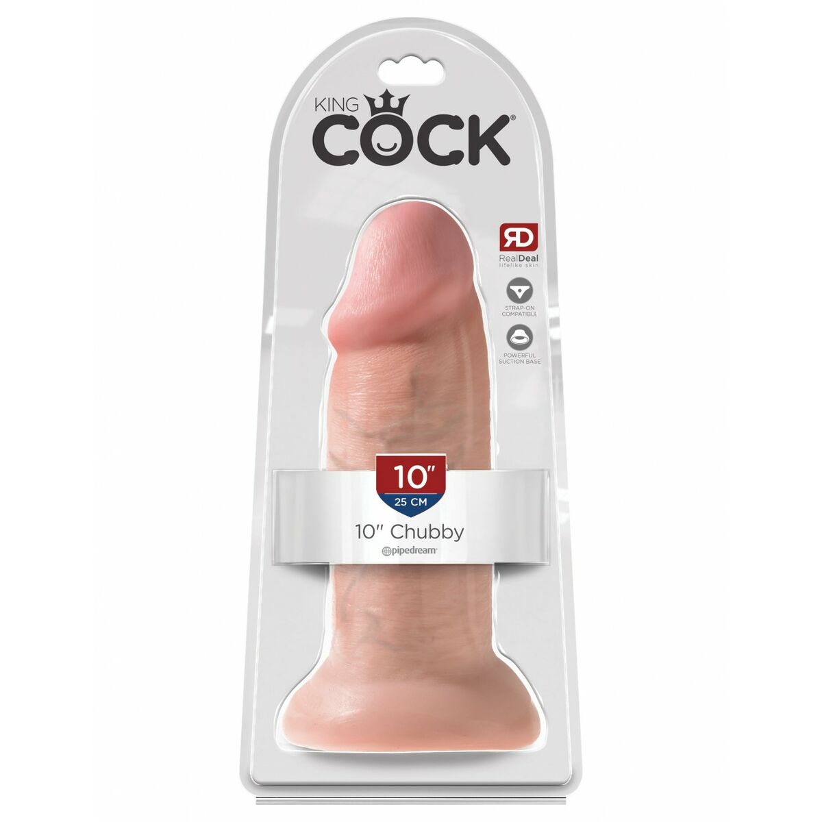 Realistisk dildo Pipedream - King Cock - 2