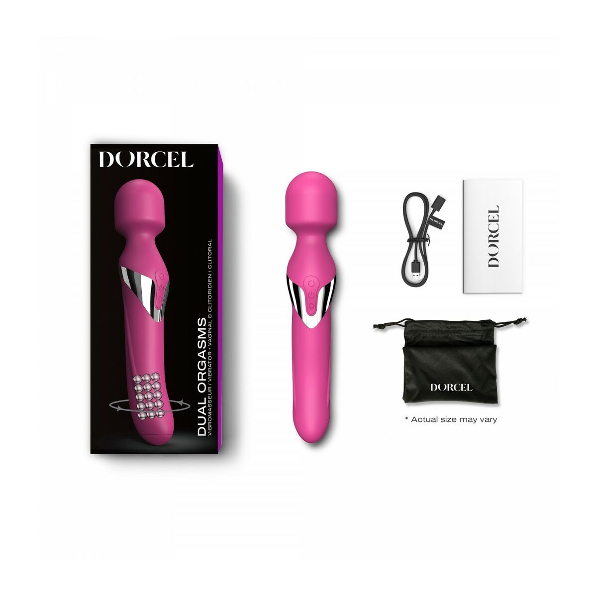 Vibrator Marc Dorcel Dual Orgasms Pink Rosa - 8