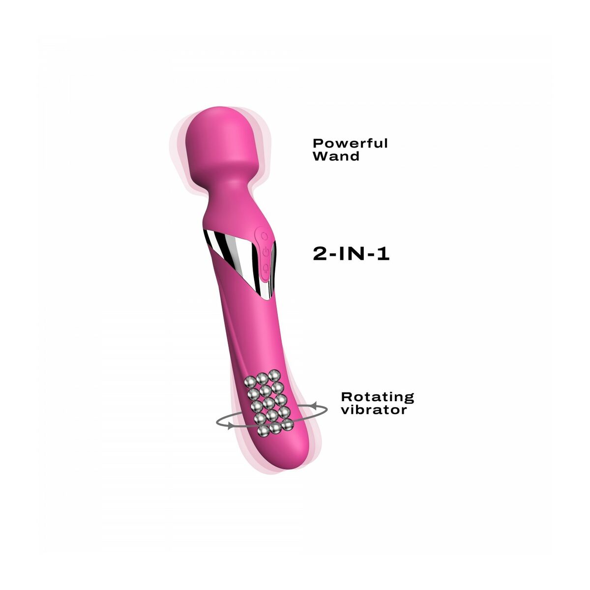 Vibrator Marc Dorcel Dual Orgasms Pink Rosa - 3