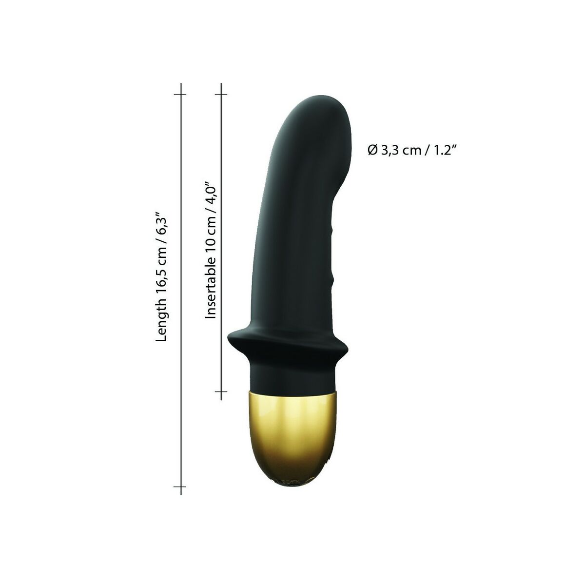 Vibrator Dorcel DOR194-SCHWARZ Svart - 5