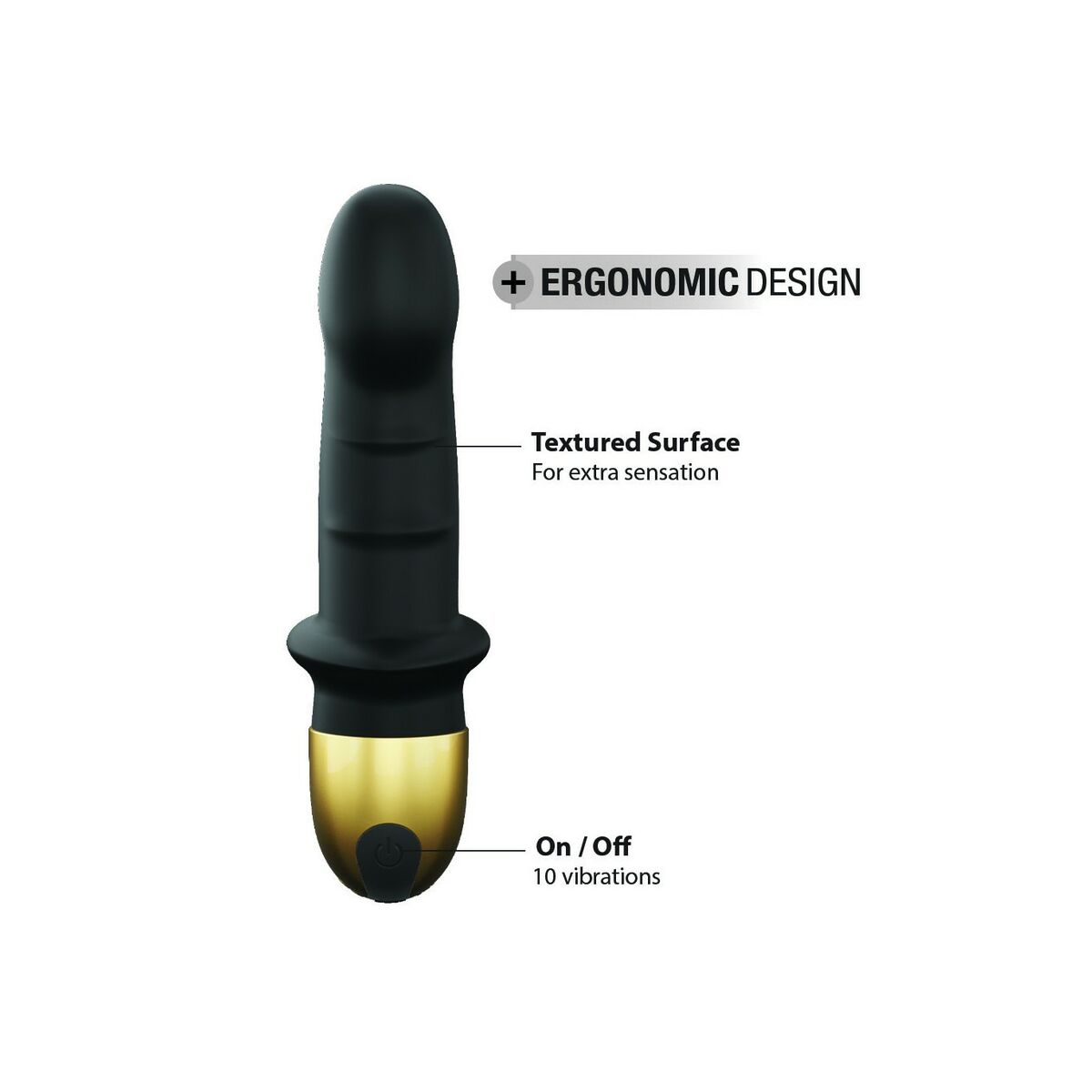 Vibrator Dorcel DOR194-SCHWARZ Svart - 3