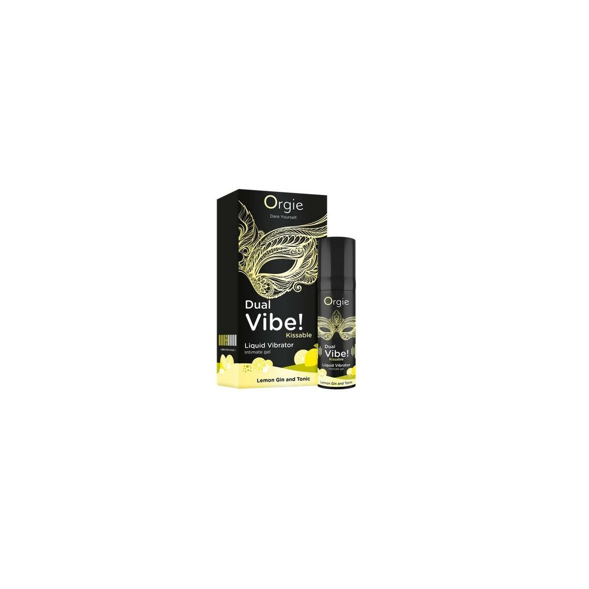 Glidmedel Orgie 15 ml Citron Vibrator - 3