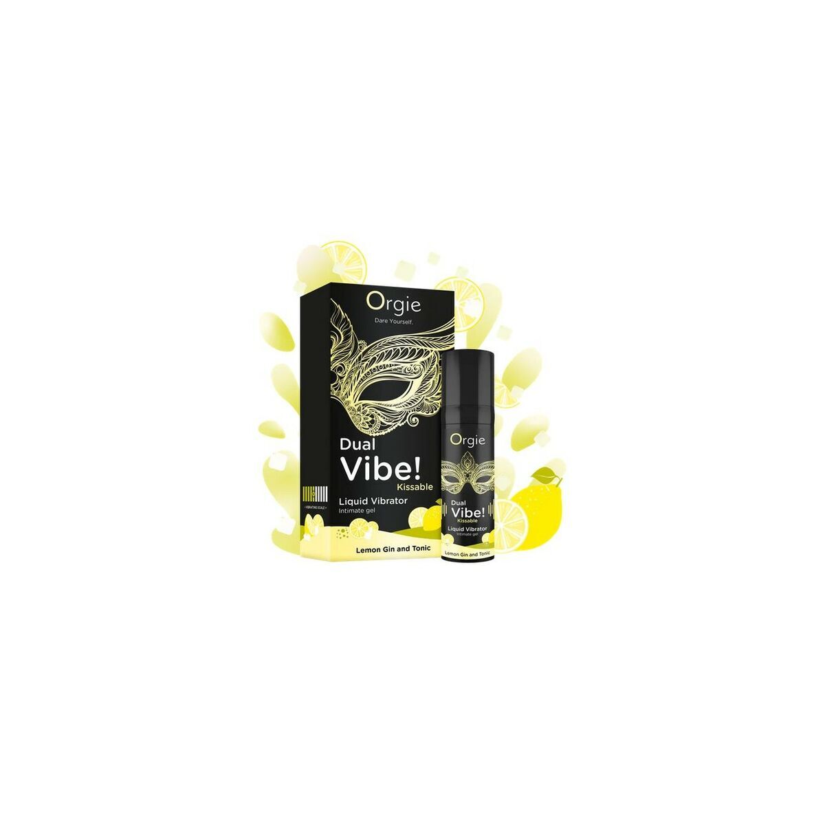 Glidmedel Orgie 15 ml Citron Vibrator - 2