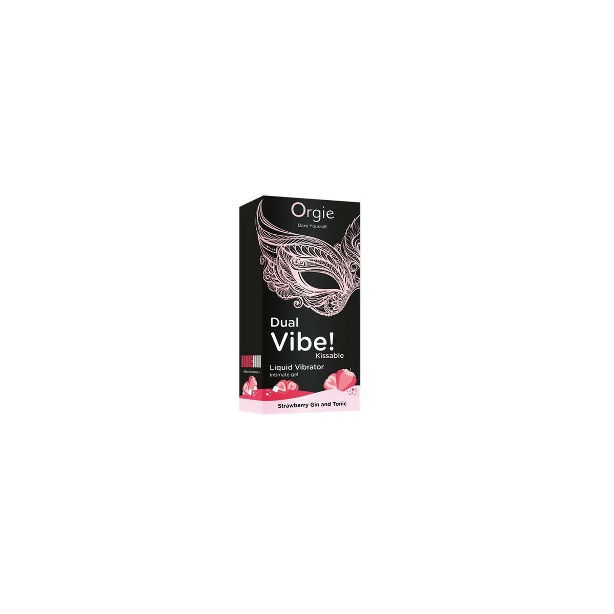 Glidmedel Orgie 15 ml Jordgubbe Vibrator - 4