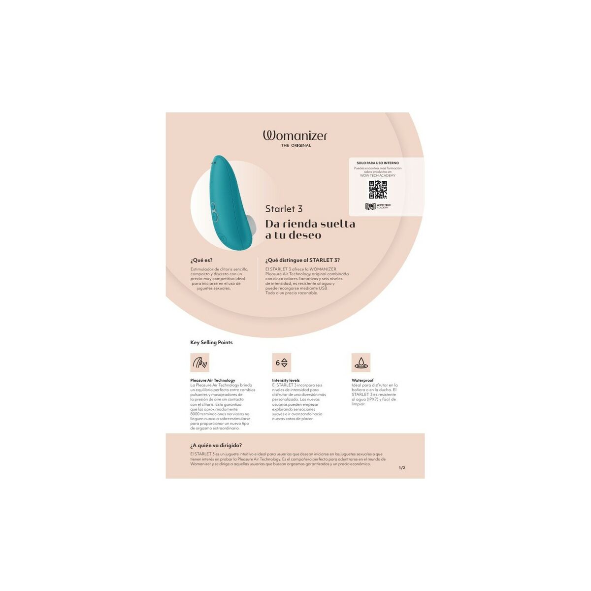 Vibrator Womanizer WOM165-GRAY Grå - 3