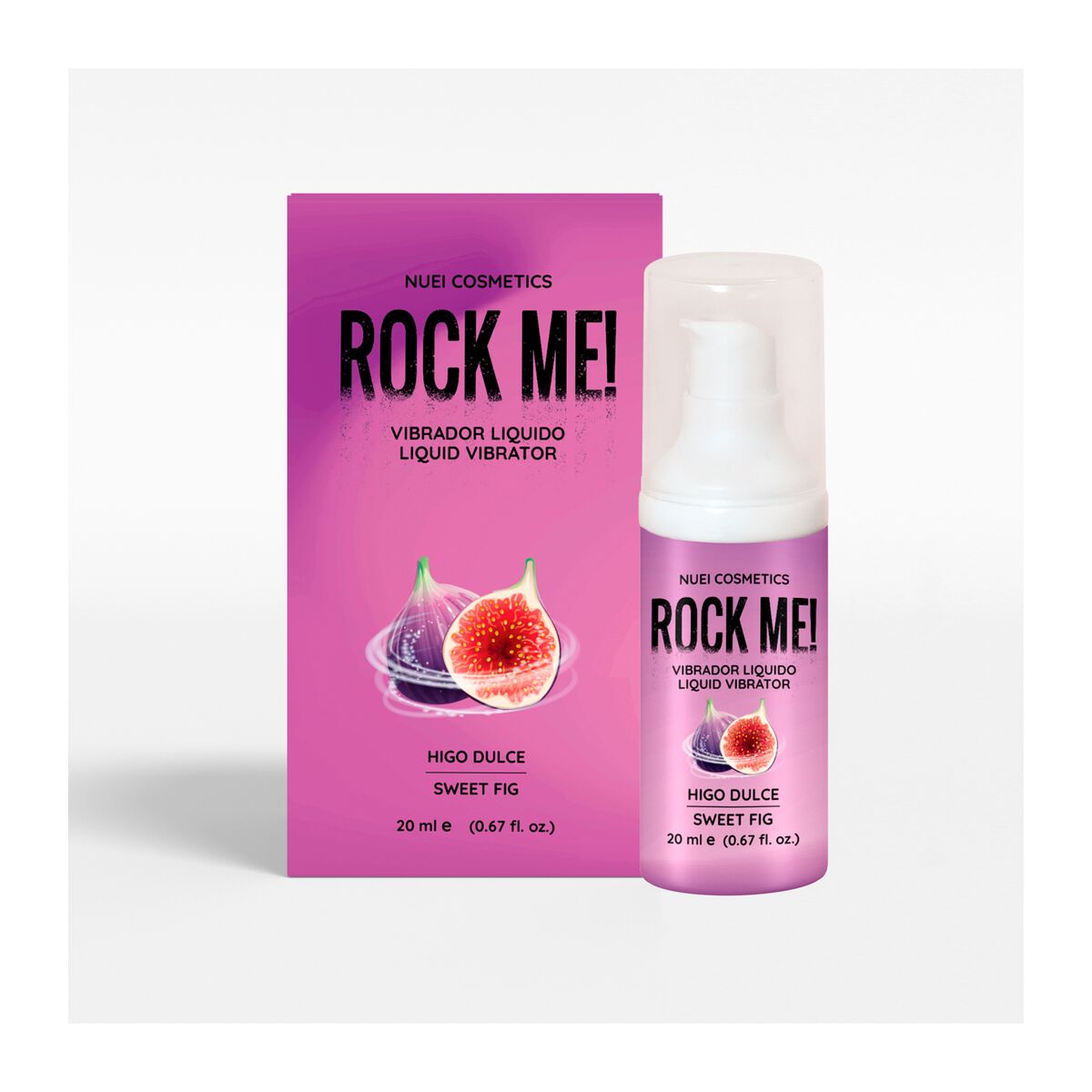 Glidmedel Nuei Cosmetics of the Night ROCK ME! 20 ml Jordgubbe Mint