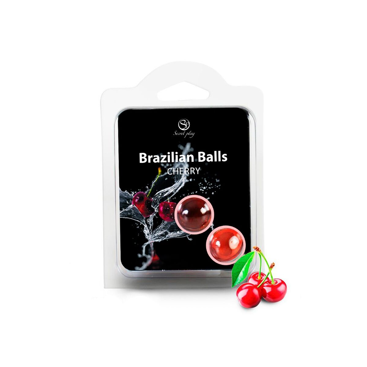 Glidmedel Secret Play Cerise 4 ml 2 ml 2 Delar