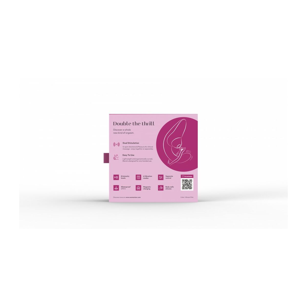 Vibrator Womanizer WOM182-PINK Rosa - 6