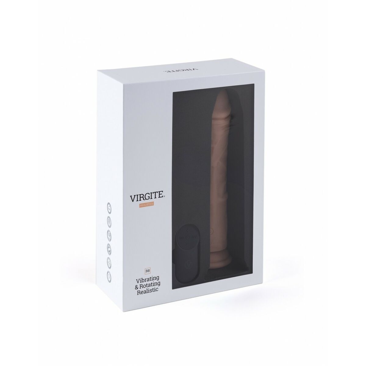 Realistisk vibrator Virgite 21 cm - 2