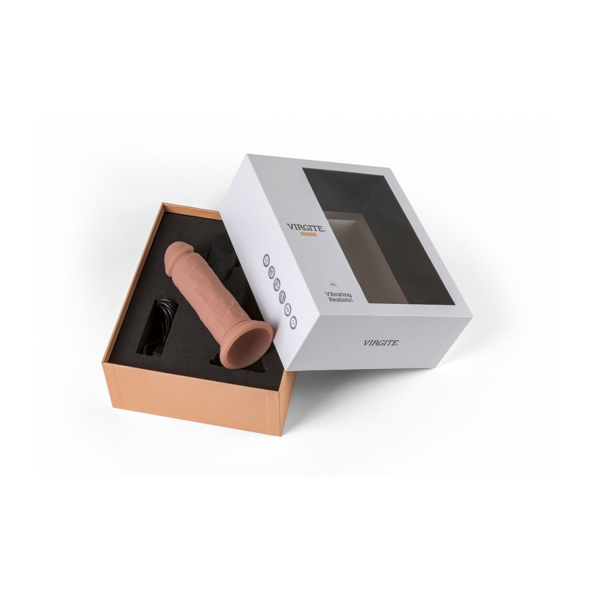 Realistisk vibrator Virgite - 4