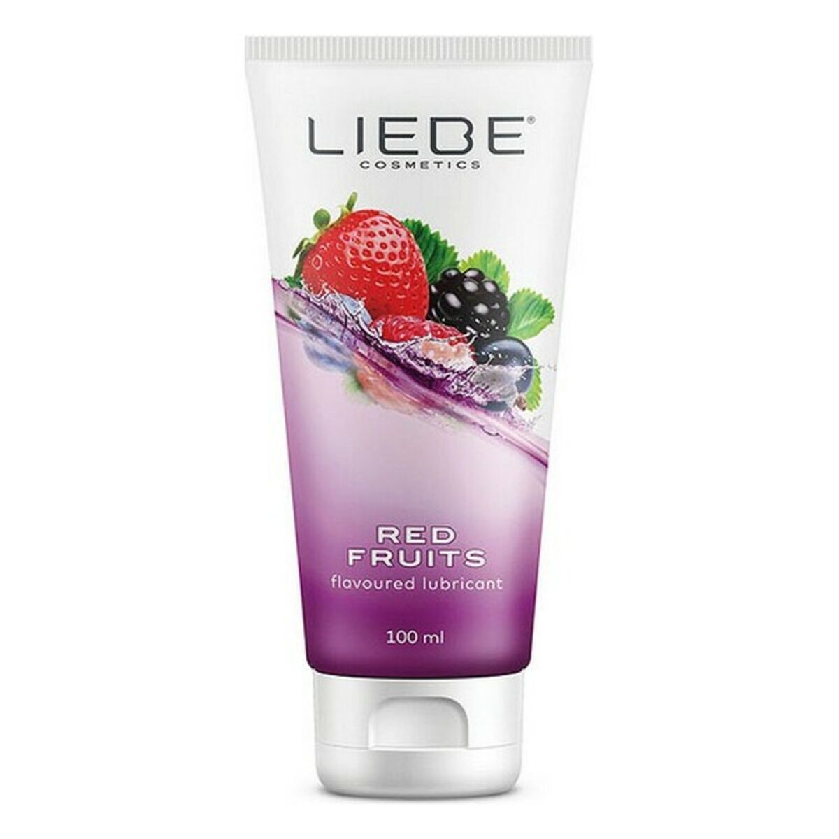 Slide Vattenbaserat Glidmedel Liebe Röda Bär 100 ml