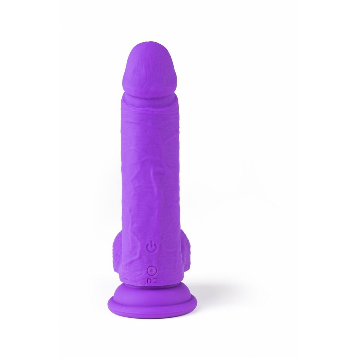Realistisk vibrator Virgite Purpur 16 cm - 3