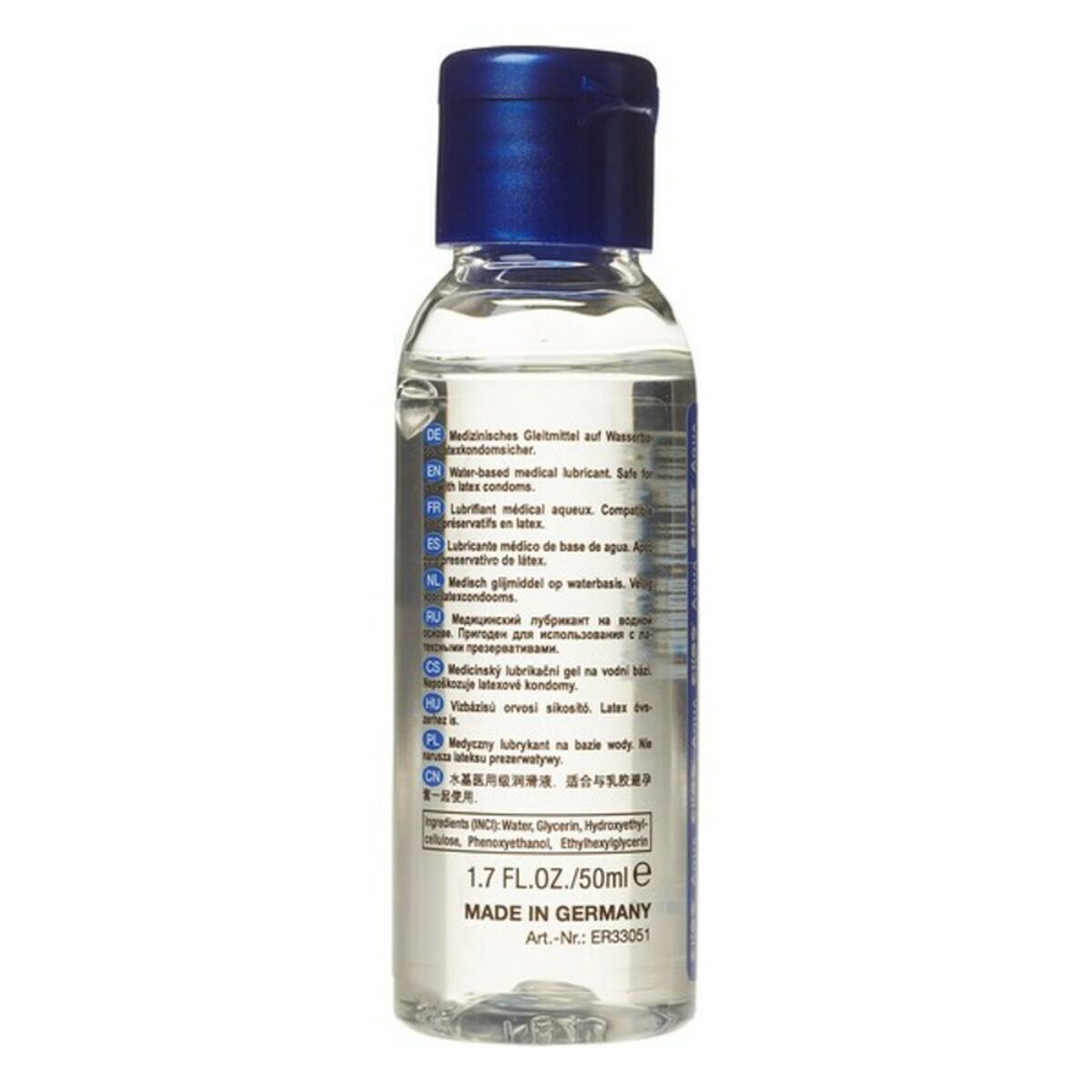 Slide Vattenbaserat Glidmedel Eros 6133390000 50 ml - 2