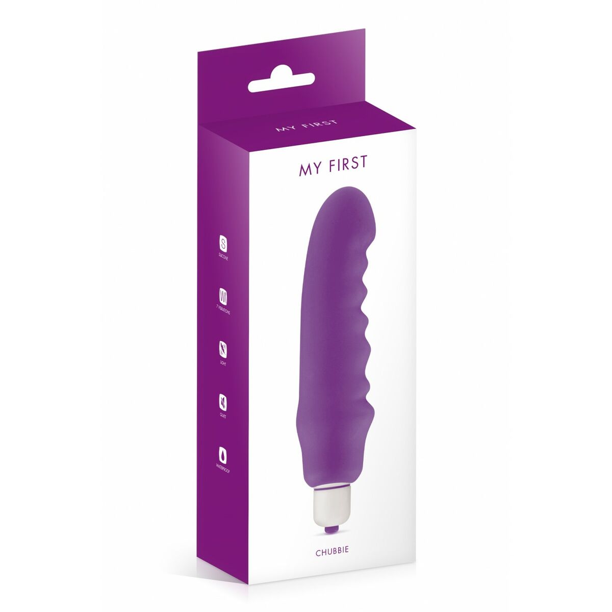 Vibrator My First Purpur Silikon - 2