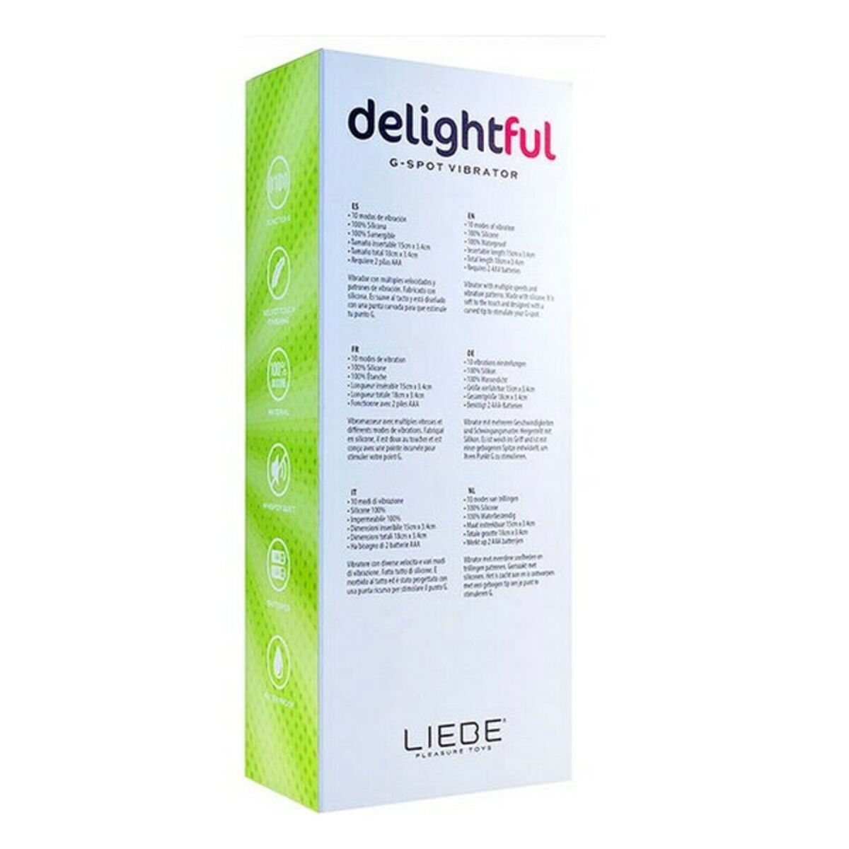 Vibrator Liebe Delightful Cerise - 5