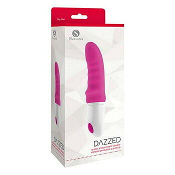 Vibrator S Pleasures Vit/Rosa