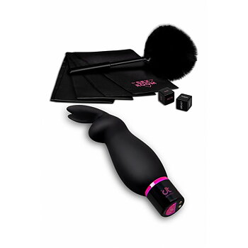 Patronvibrator Sex Room RAUNCHY Svart Set