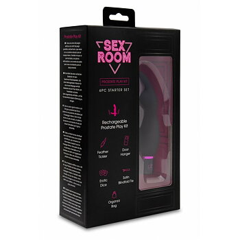 Patronvibrator Sex Room RAUNCHY Svart Set
