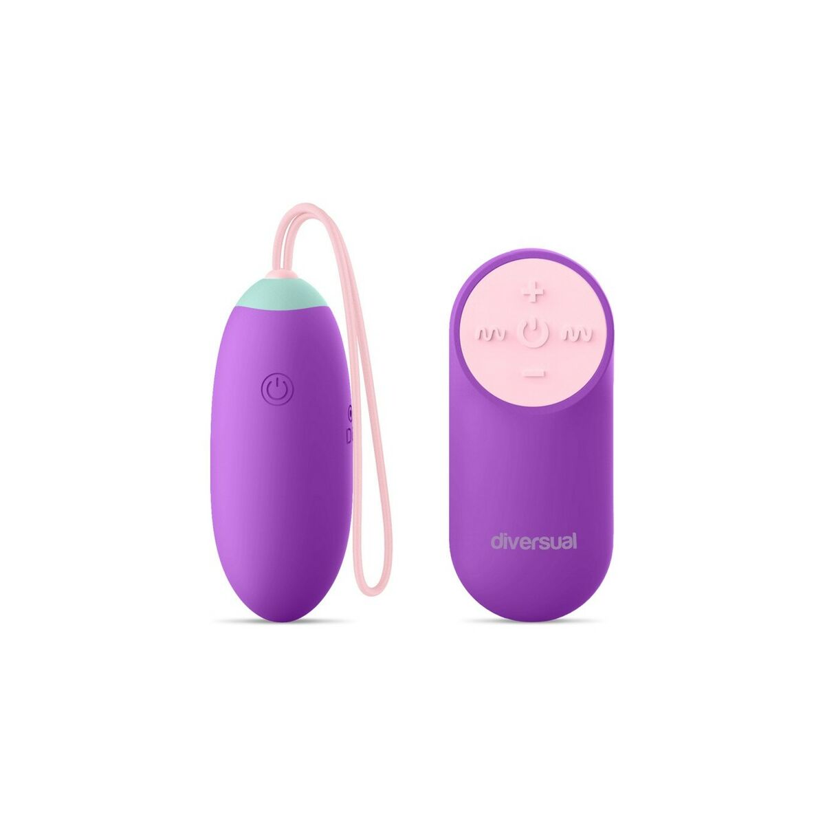 Äggvibrator Diversual Purpur
