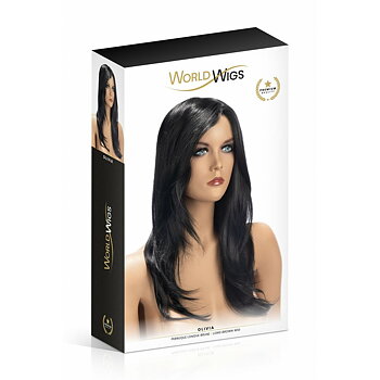 Erotisk Accessoar World Wigs Olivia Brun Peruk