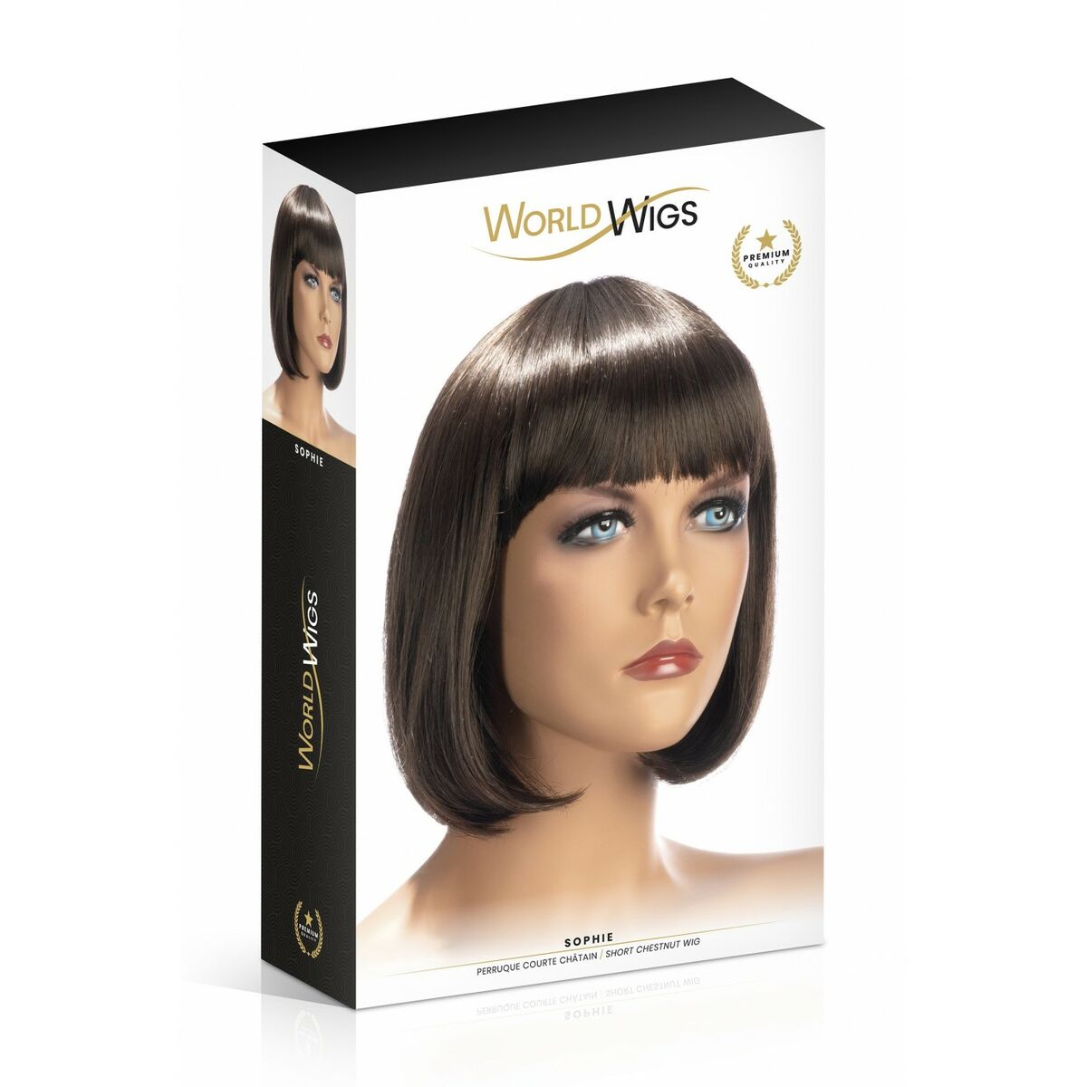 Erotisk Accessoar World Wigs Sophie Brun Peruk - 2