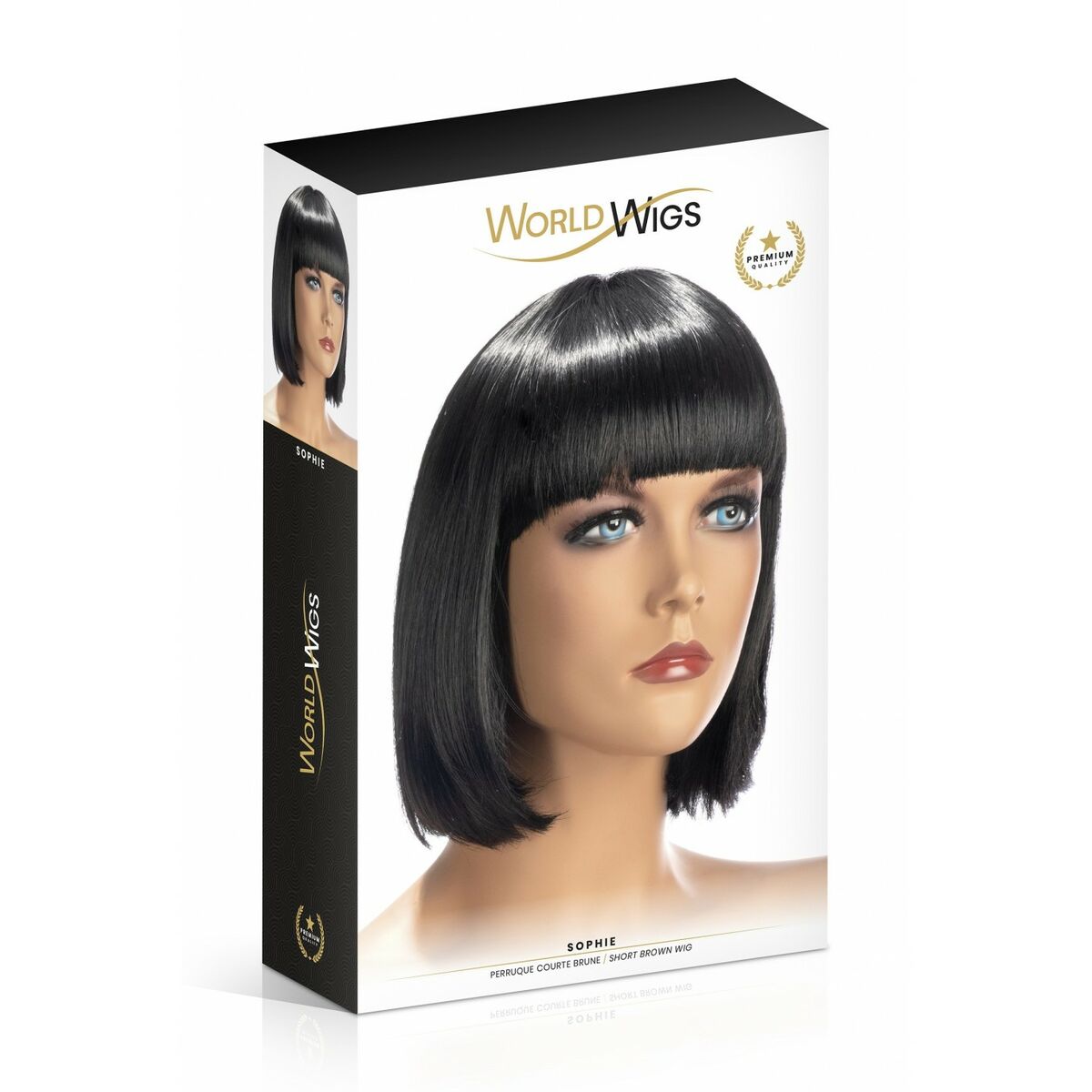 Erotisk Accessoar World Wigs Sophie Brun Peruk - 2