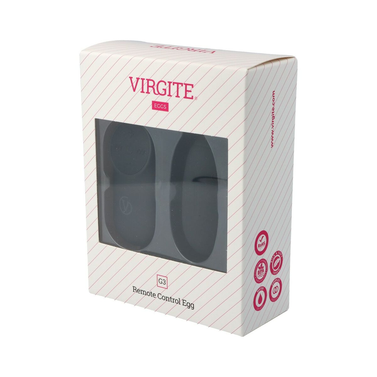 Patronvibrator Virgite Svart - 8