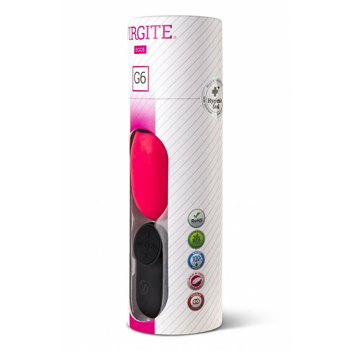 Äggvibrator Virgite Rosa - 4