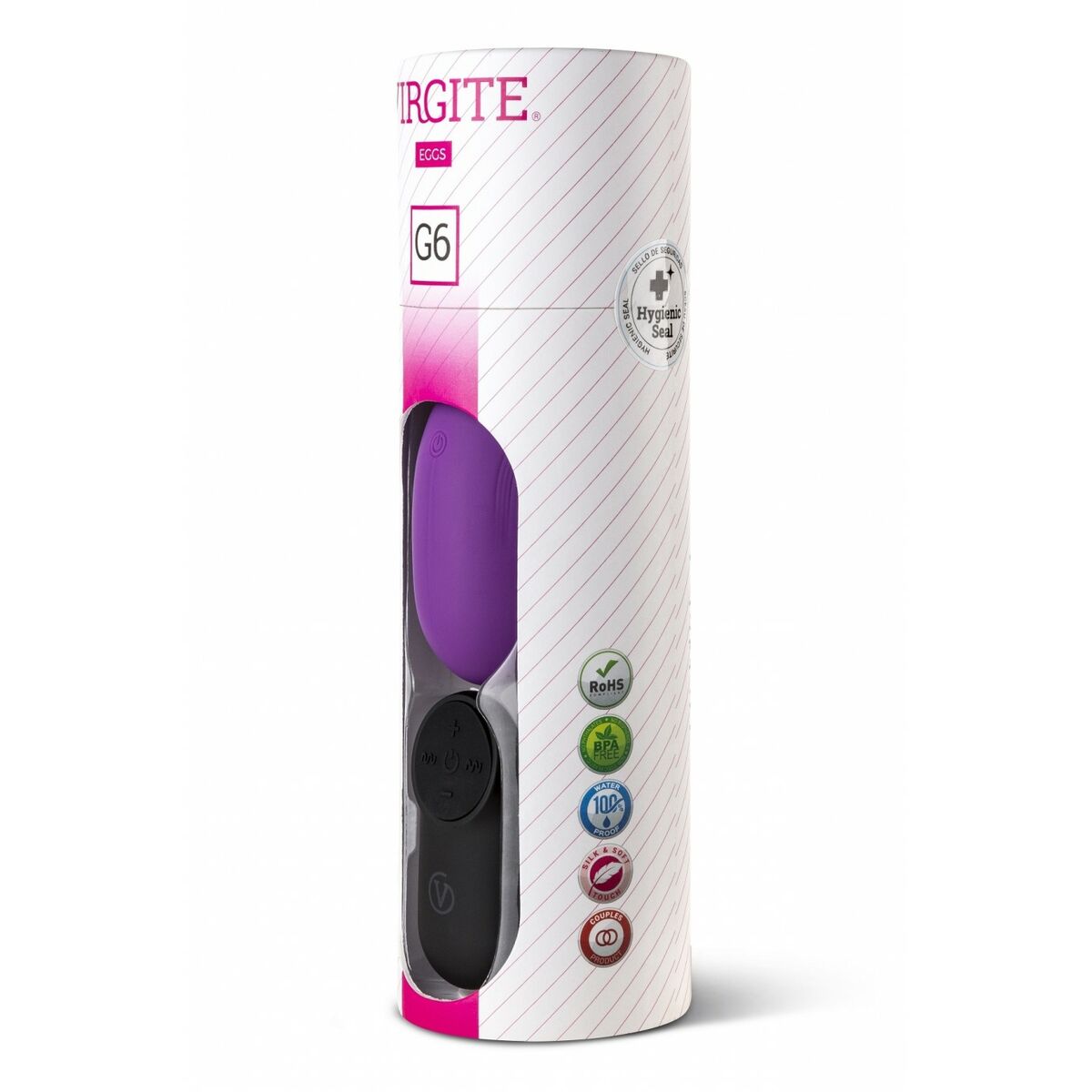 Äggvibrator Virgite Purpur - 2