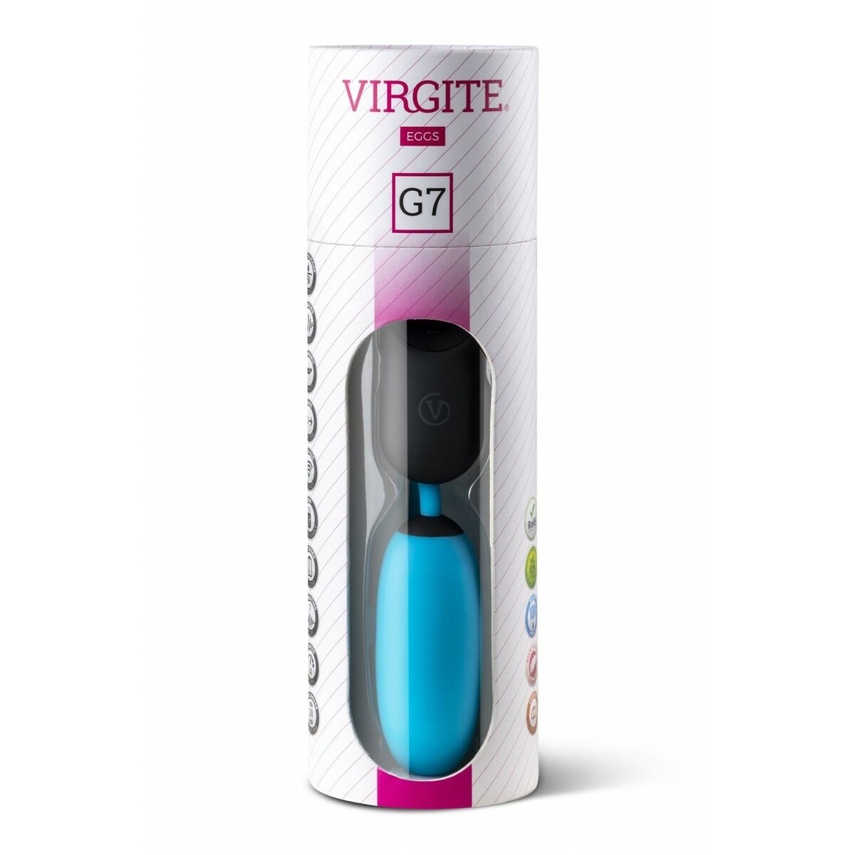 Onani-ägg Virgite Blå - 6