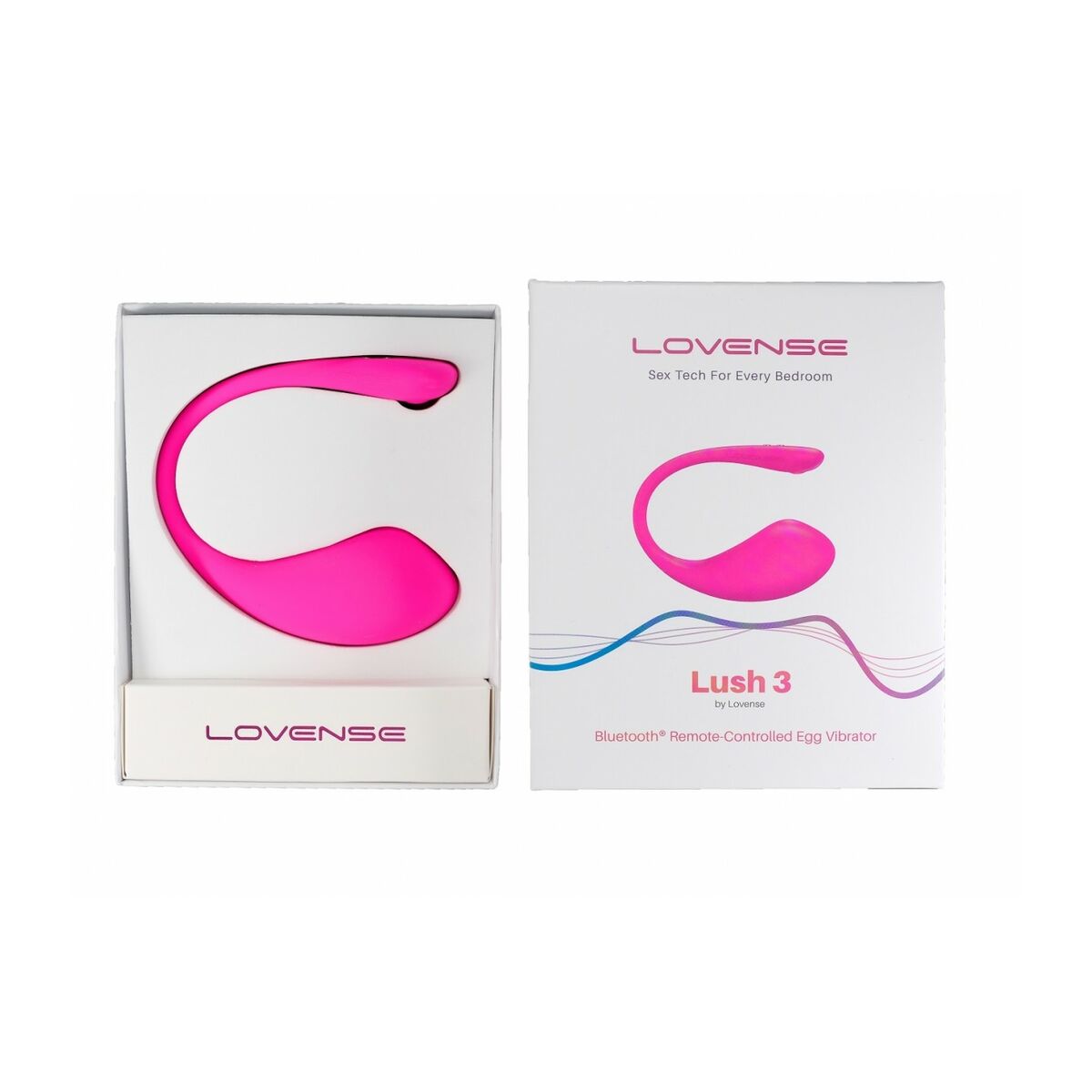 Massageapparat för par Lovense Lush 3 Rosa - 6