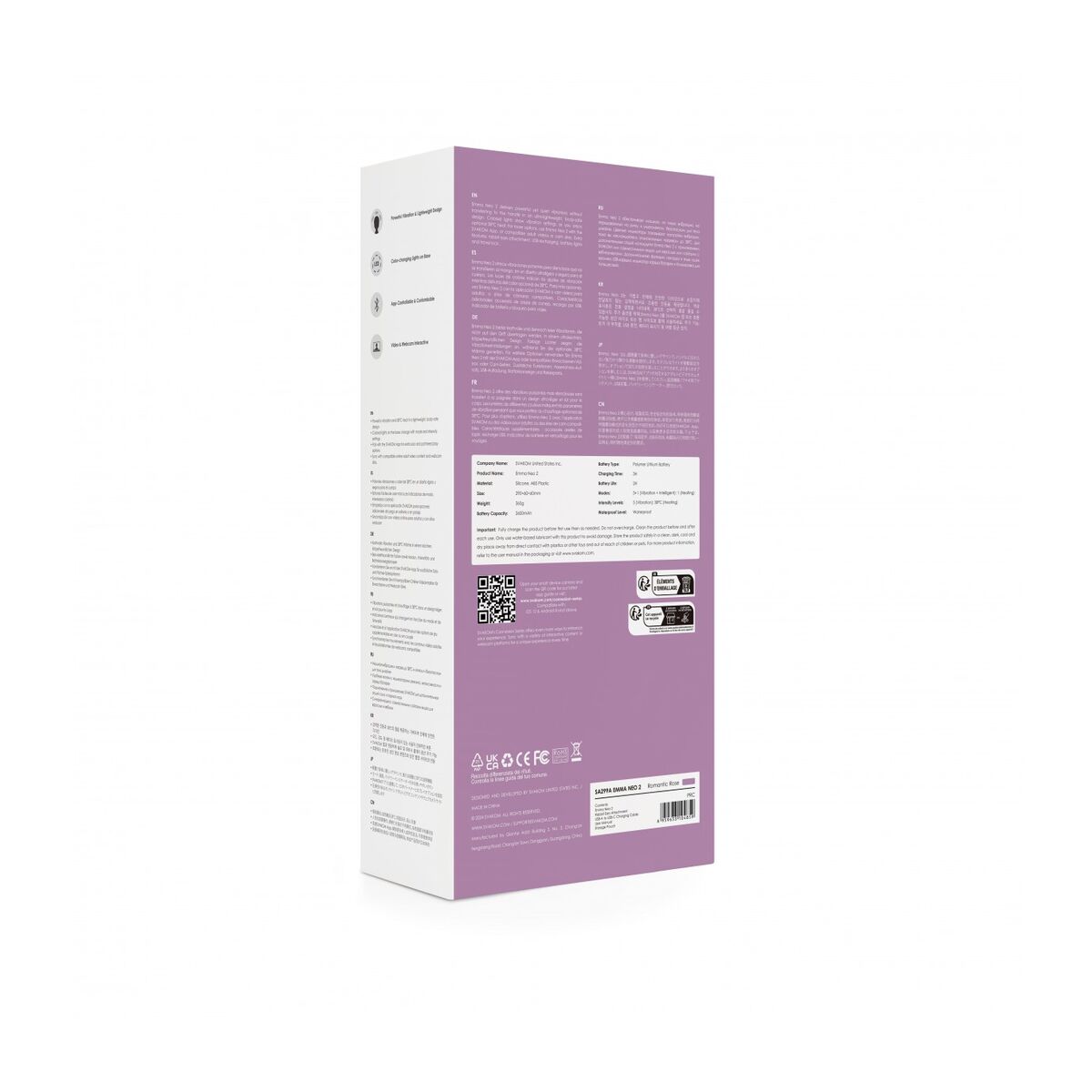 Patronvibrator Svakom Rosa - 8
