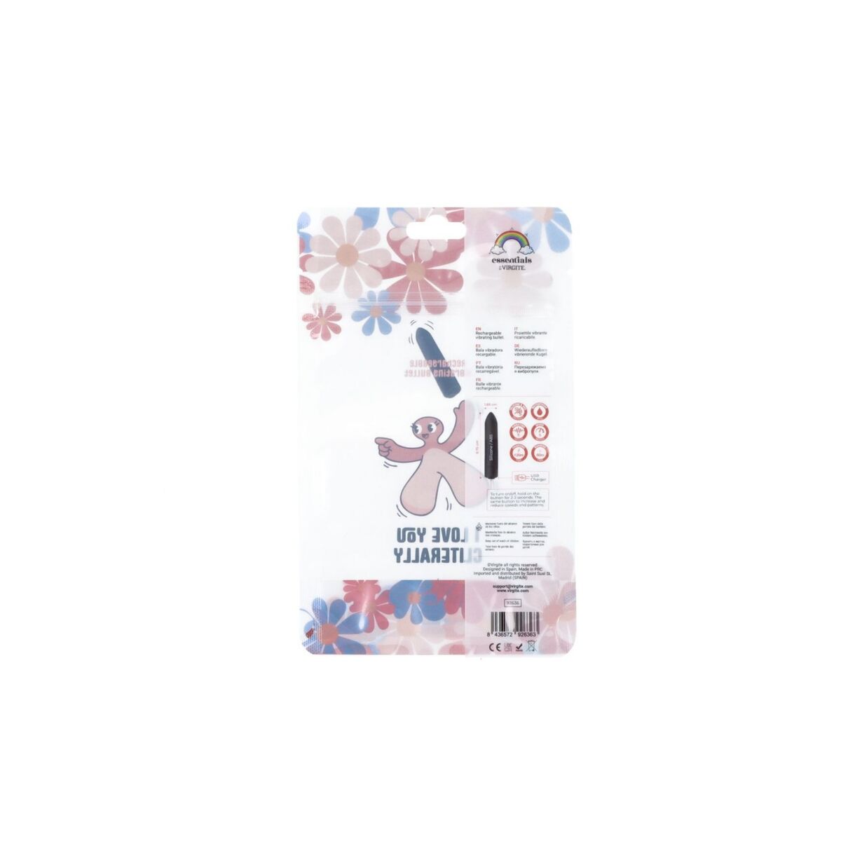 Patronvibrator Virgite  I LOVE YOU CLITERALLY - 4