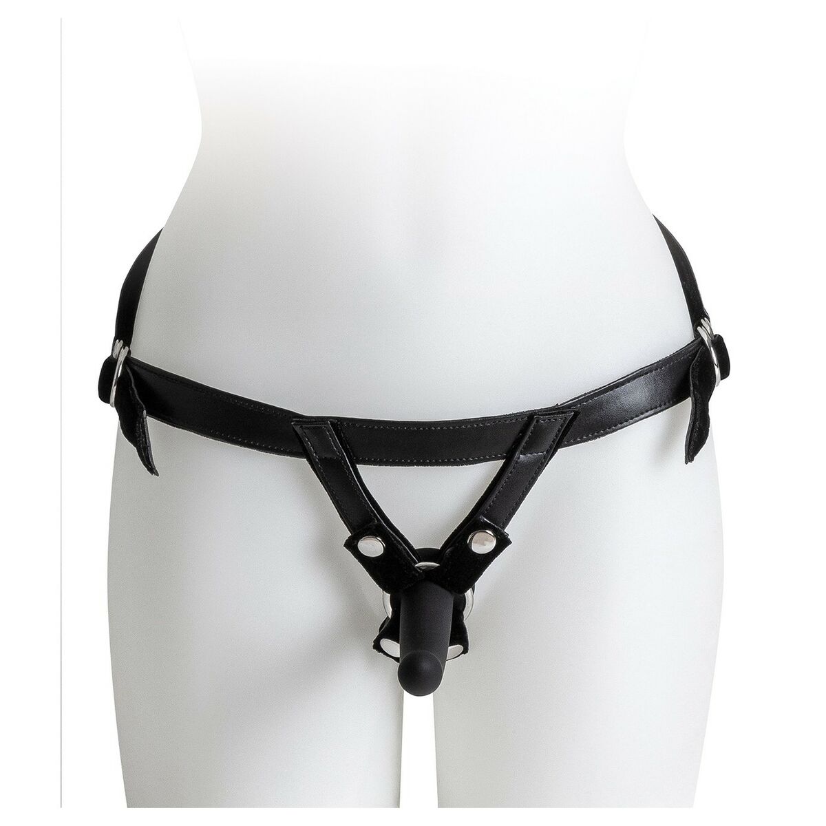 Strap-on dildo Virgite Svart S - 4