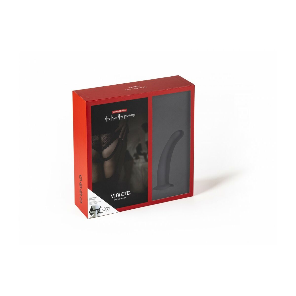 Strap-on dildo Virgite Svart S - 7