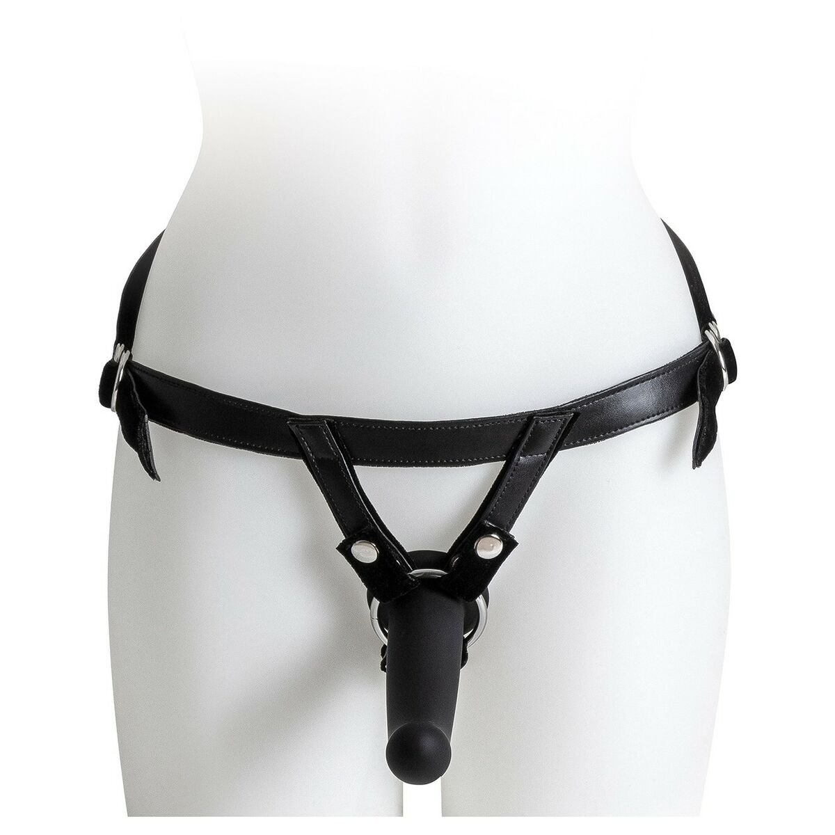 Strap-on dildo Virgite Svart L - 6