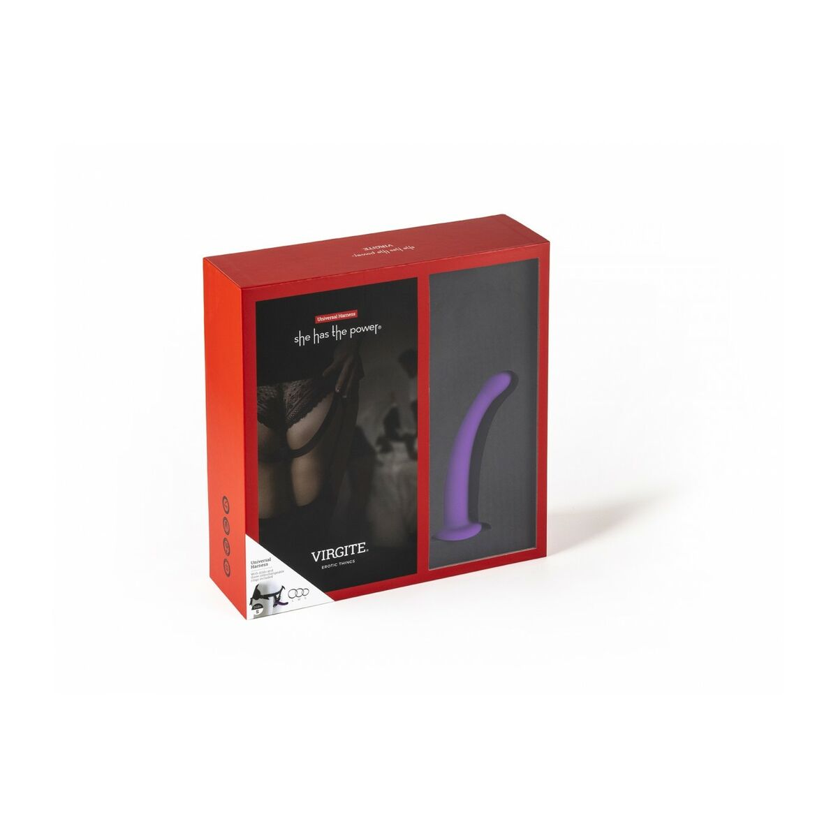 Strap-on dildo Virgite Purpur S - 3