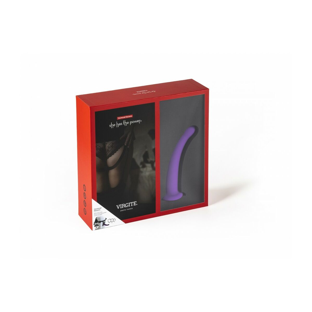 Strap-on dildo Virgite Purpur M - 7