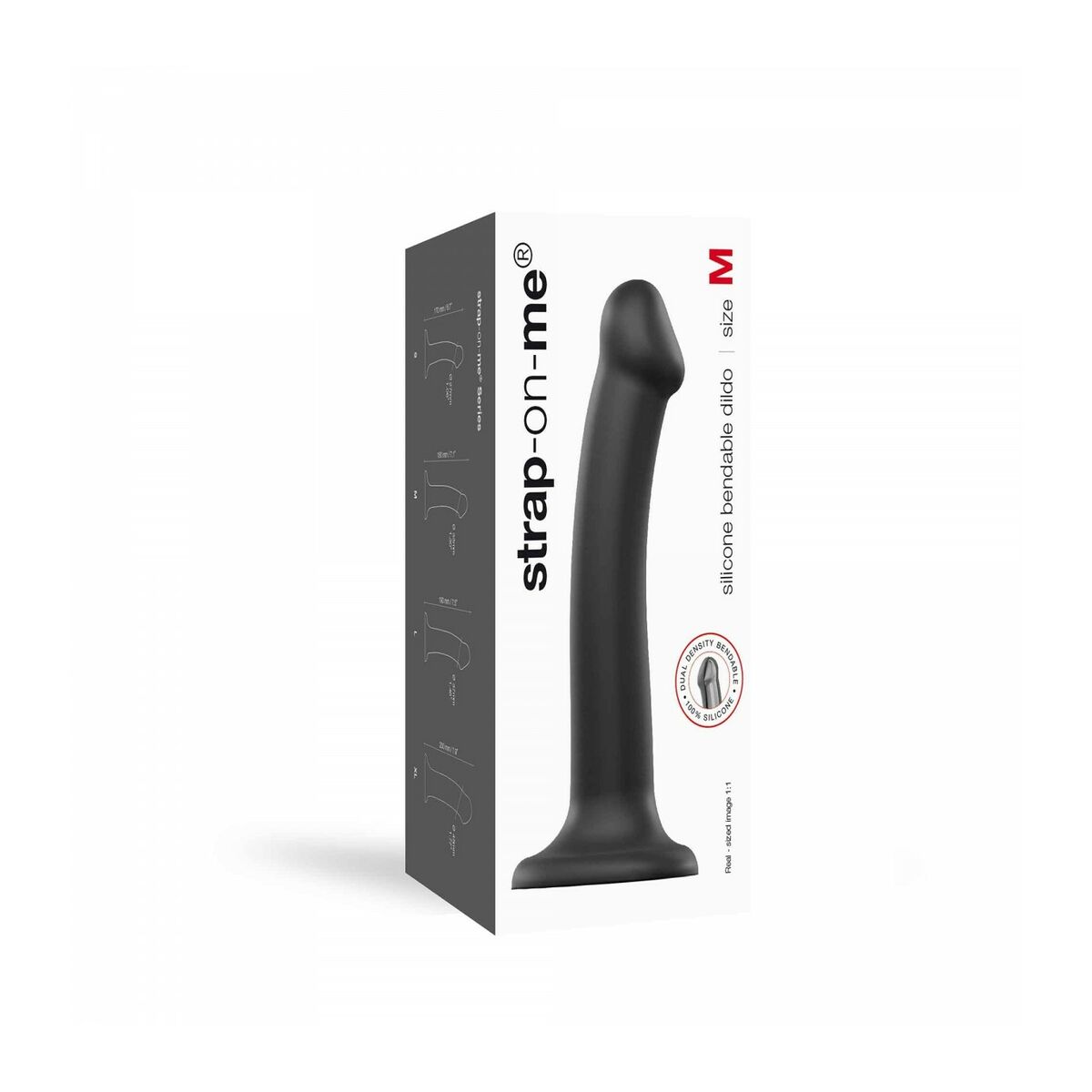 Dildo Strap-on-me 6013144 M Svart - 3