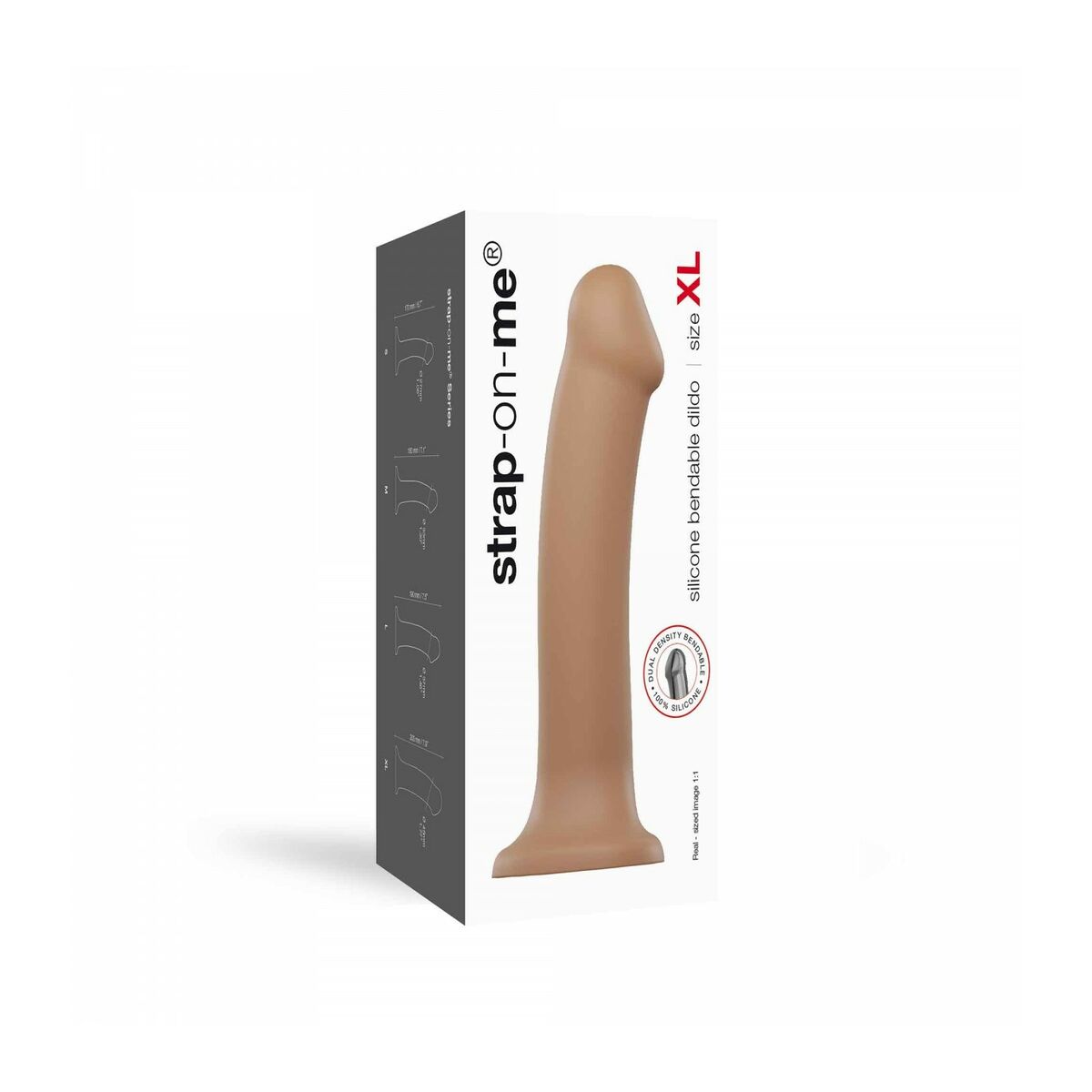 Dildo Strap-on-me Caramel XL - 5