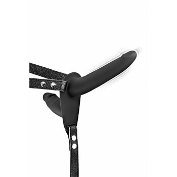 Strap-on dildo Fetish Tentation Svart 15,5 cm