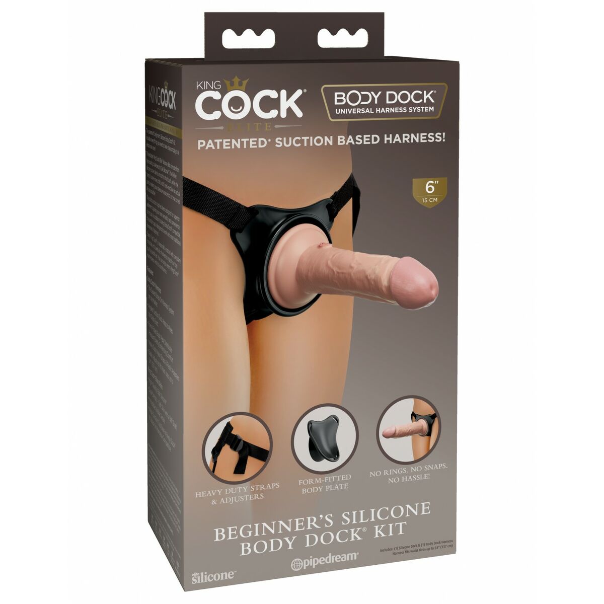 Strap-on dildo Pipedream - King Cock - 2