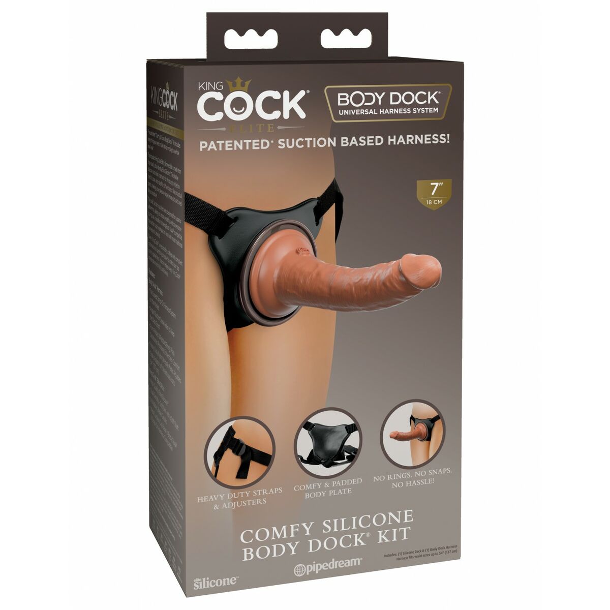 Strap-on dildo Pipedream - King Cock - 2