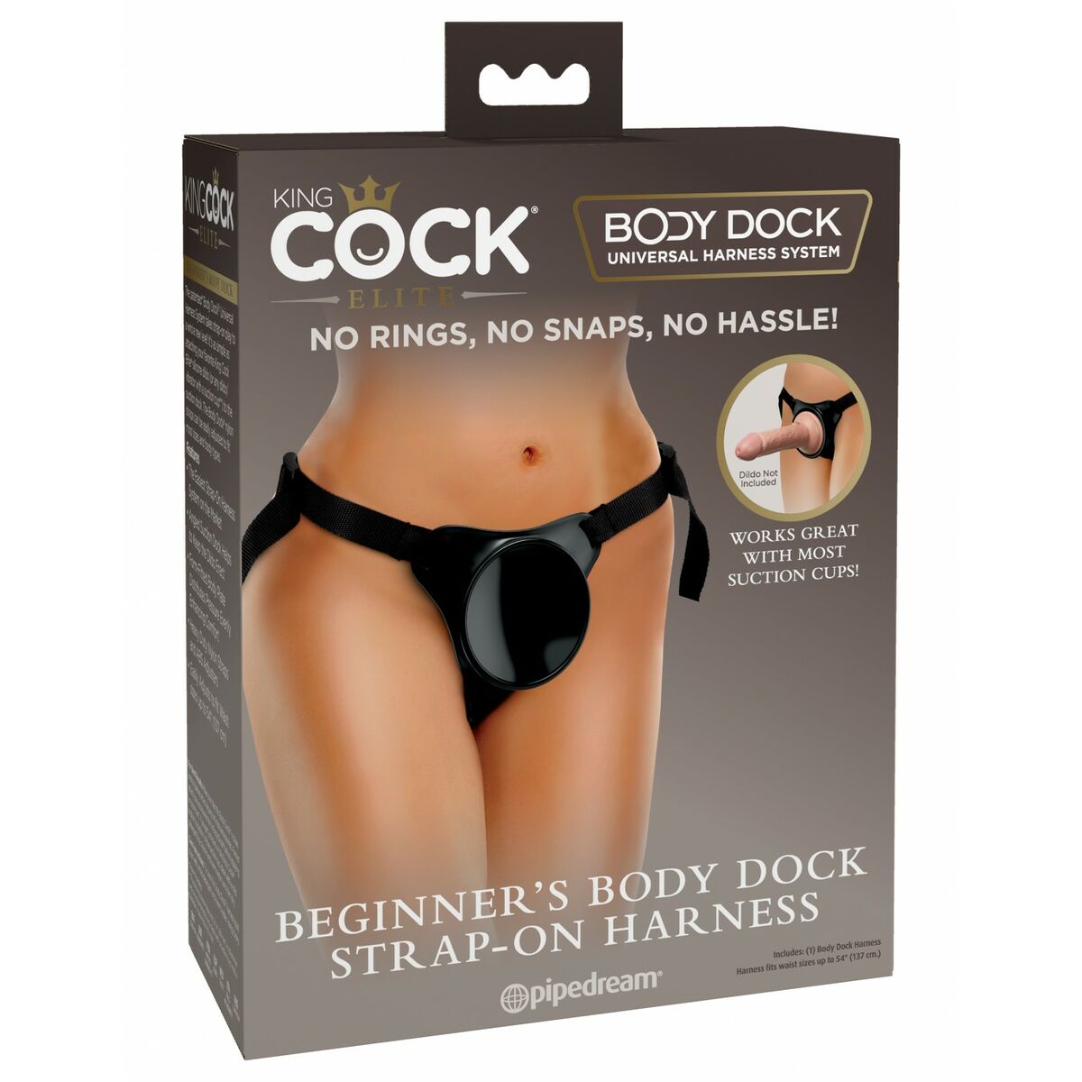Strap-on dildo Pipedream - King Cock - 2
