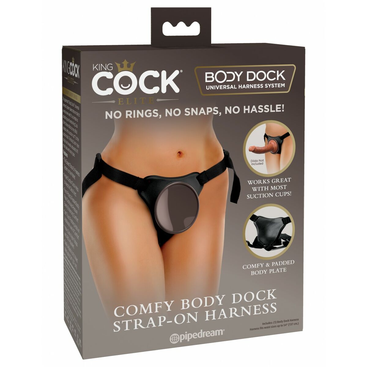 Strap-on dildo Pipedream - King Cock - 2