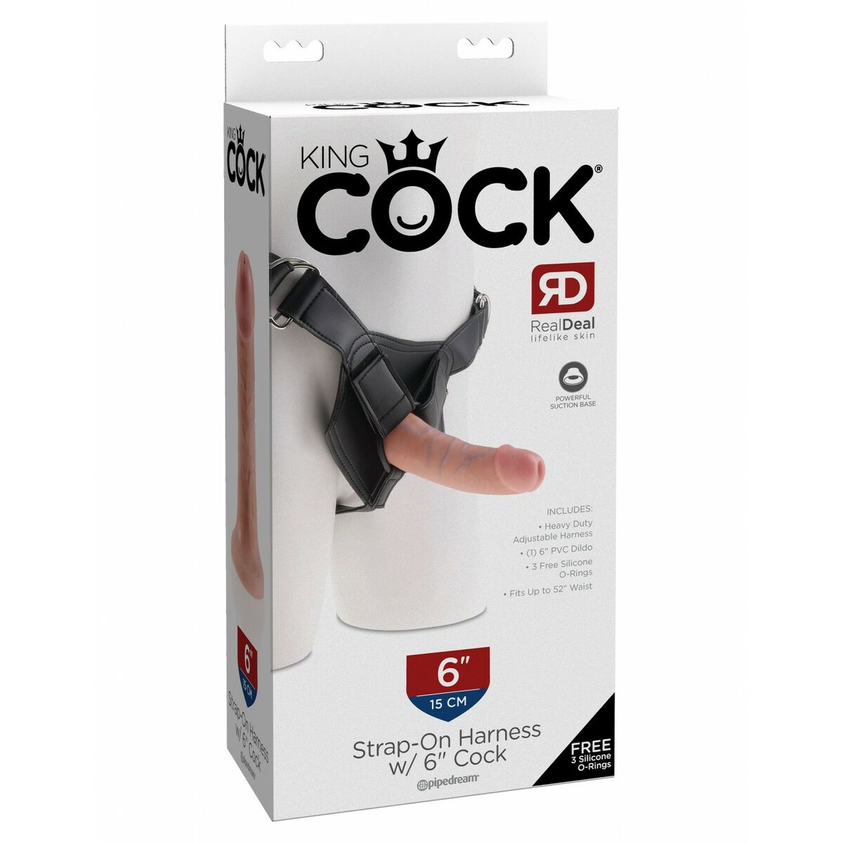 Strap-on dildo King Cock NS7068