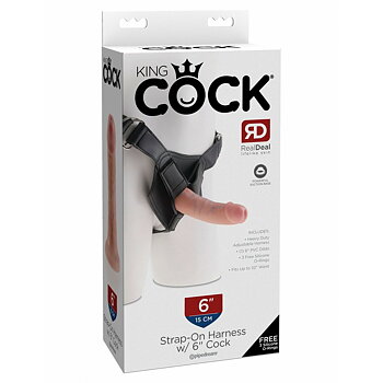 Strap-on dildo King Cock NS7068
